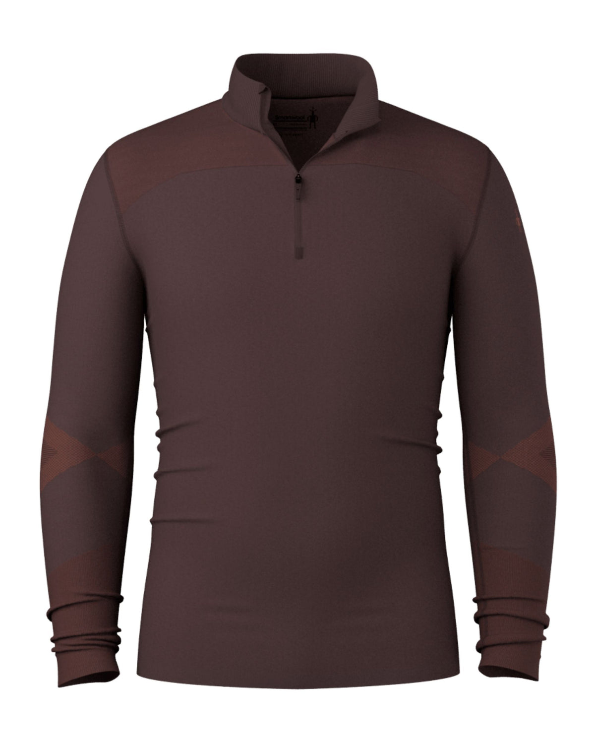 Smartwool Men's Intraknit Thermal Colourblock 1/4 Base layer Top