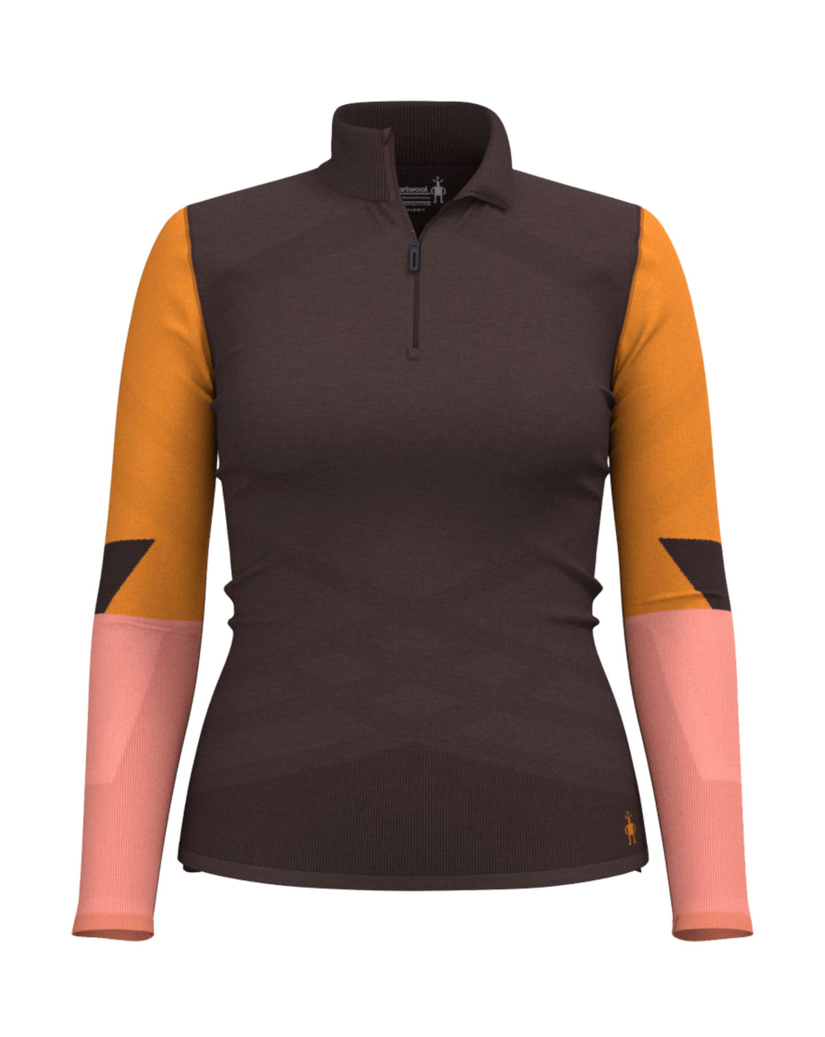Smartwool Women's Intraknit Thermal Colourblock 1/4 Zip