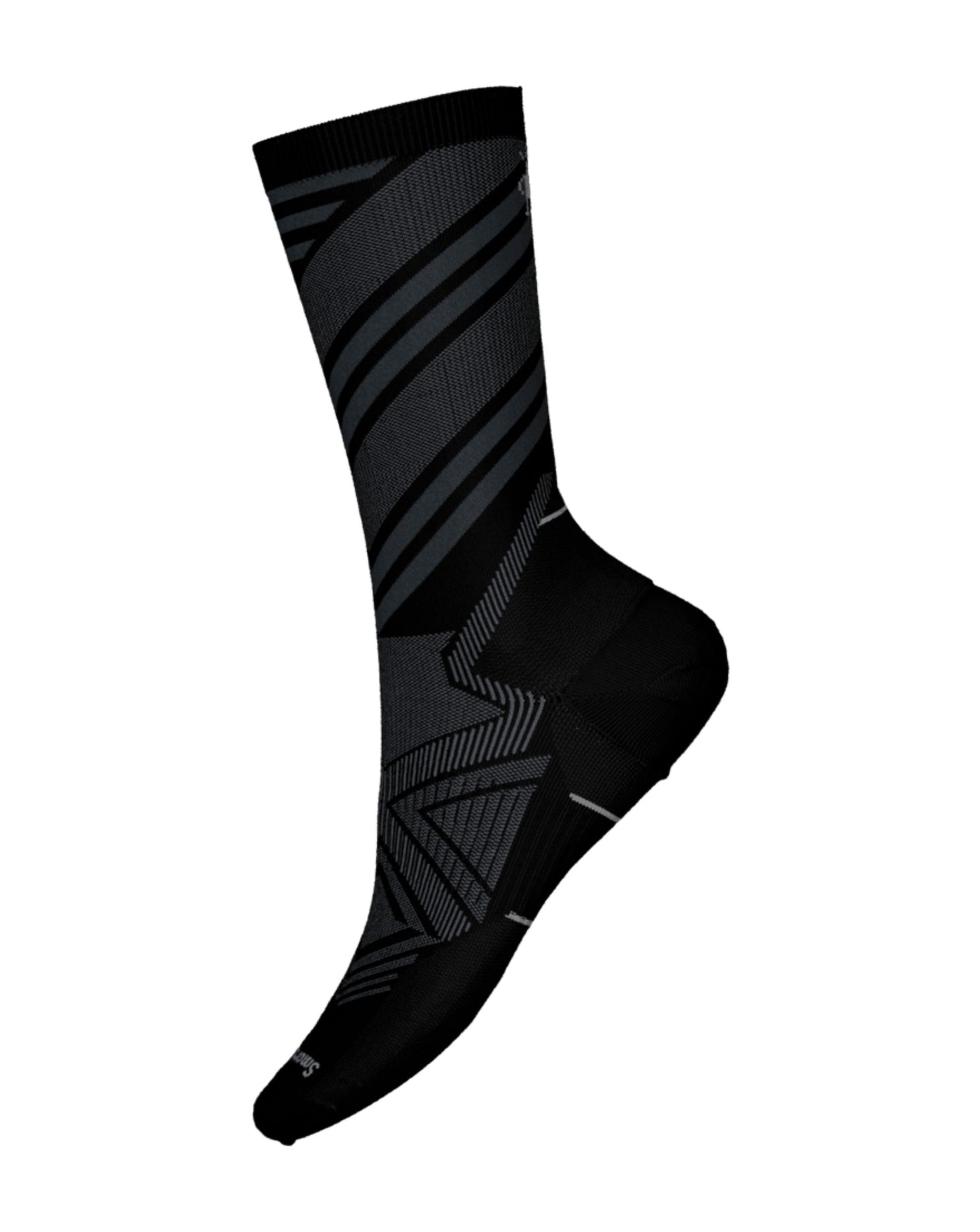 Smartwool Men's Run Zero Cushion Pattern Crew Socks