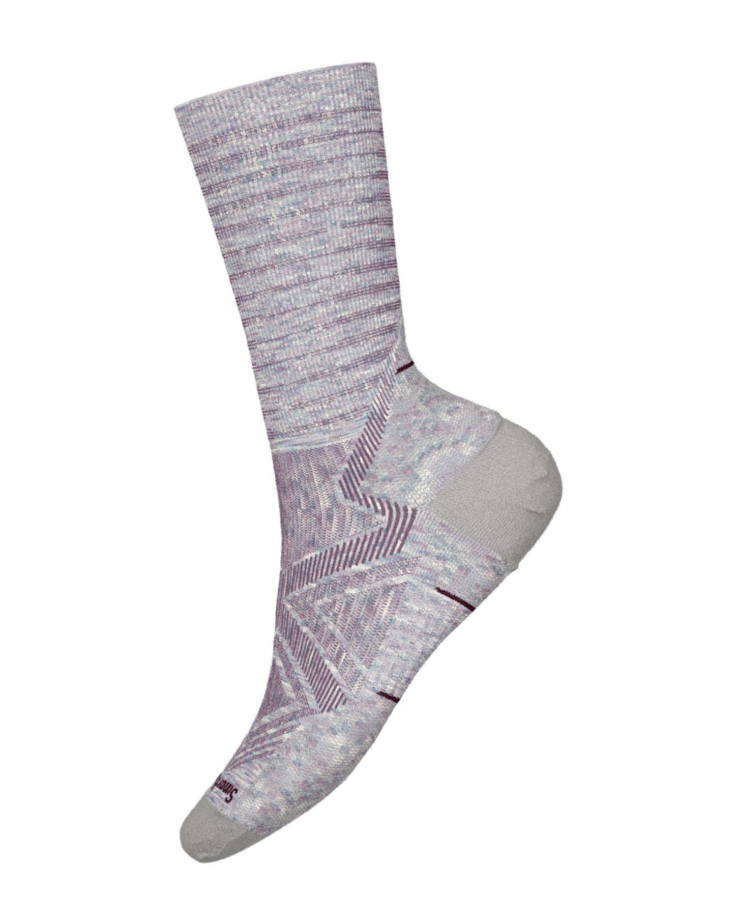 Smartwool Women's Run Zero Cushion Pattern Crew Socks