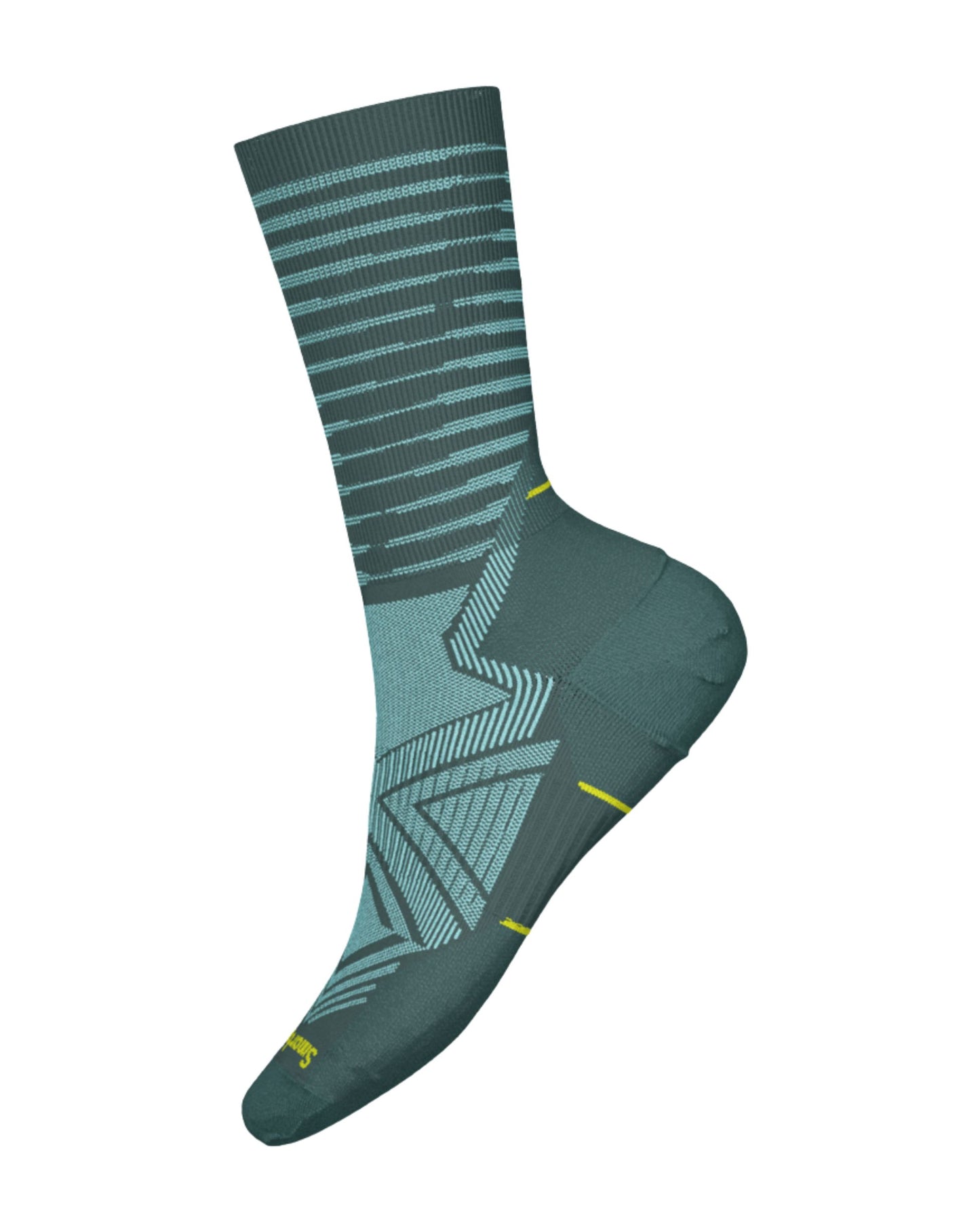 Smartwool Women's Run Zero Cushion Pattern Crew Socks