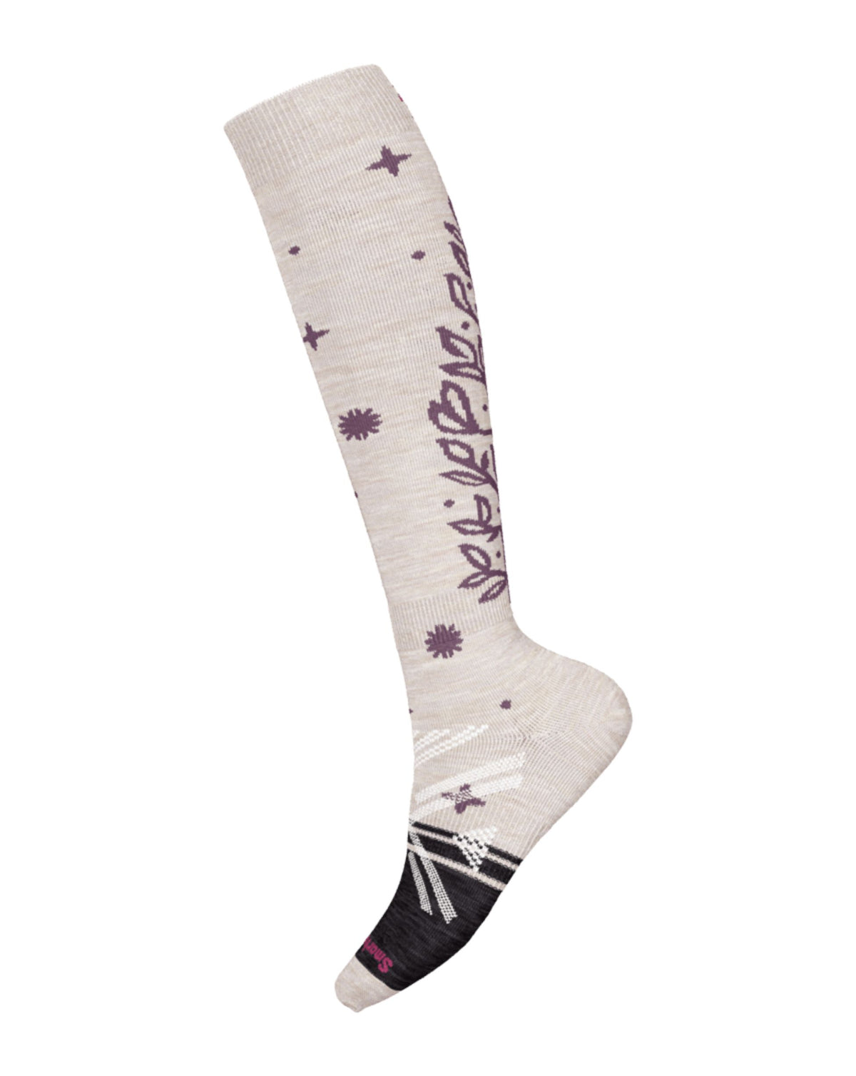 Smartwool Full Cushion Ice Blossom Over The Cushion Women's Ski Socks