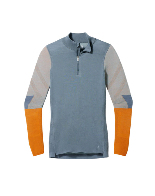 Smartwool Women's Intraknit Thermal Merino Base Layer Colorblock 1/4 Zip