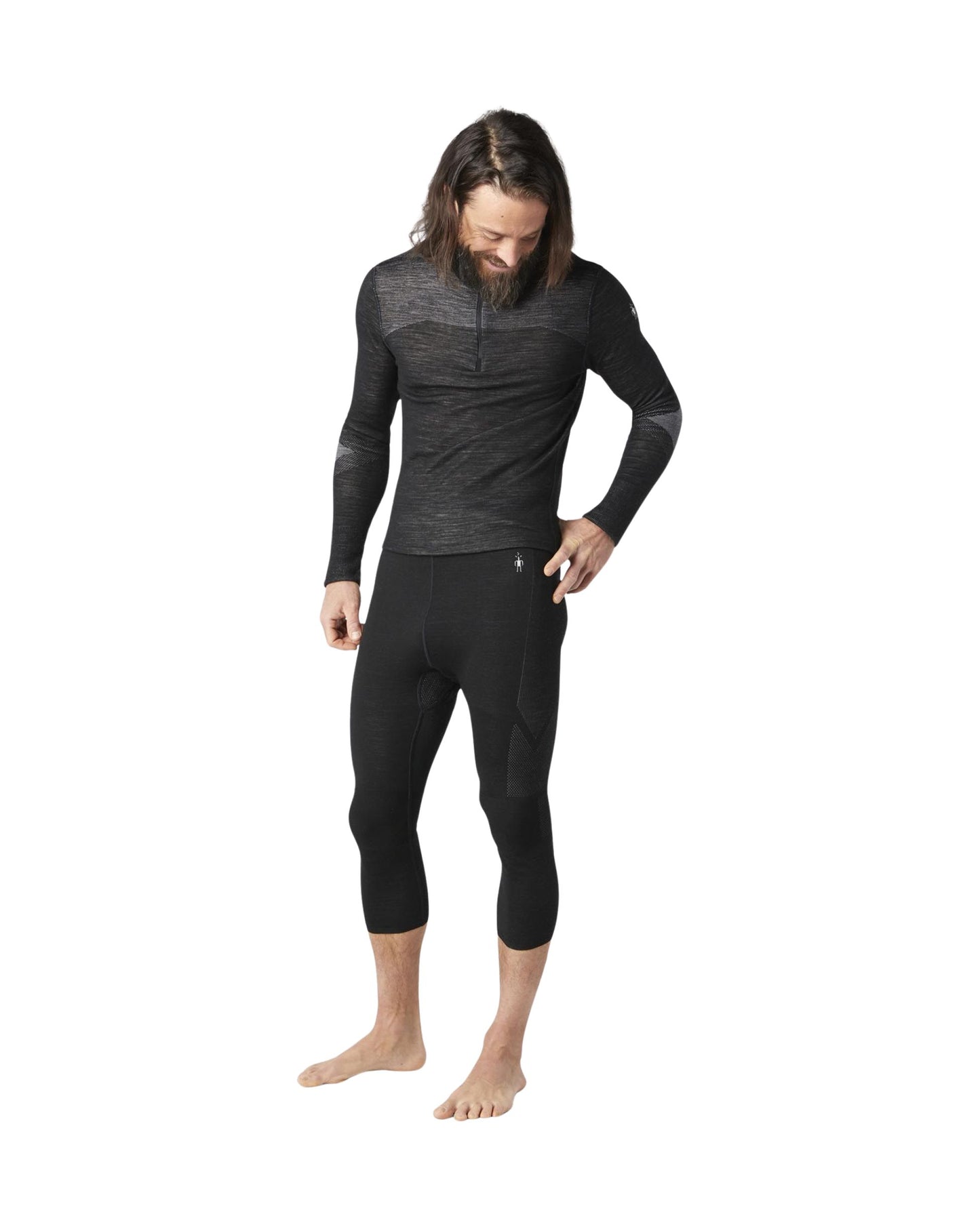 Smartwool Men's Intraknit Thermal Merino Base Layer 3/4 Bottom