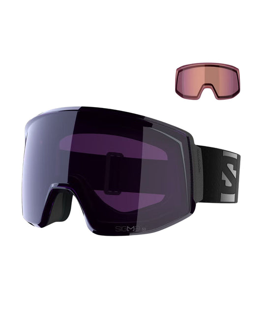 Salomon Skarn Prime Sigma Ski Goggles - Black/SkyBlue