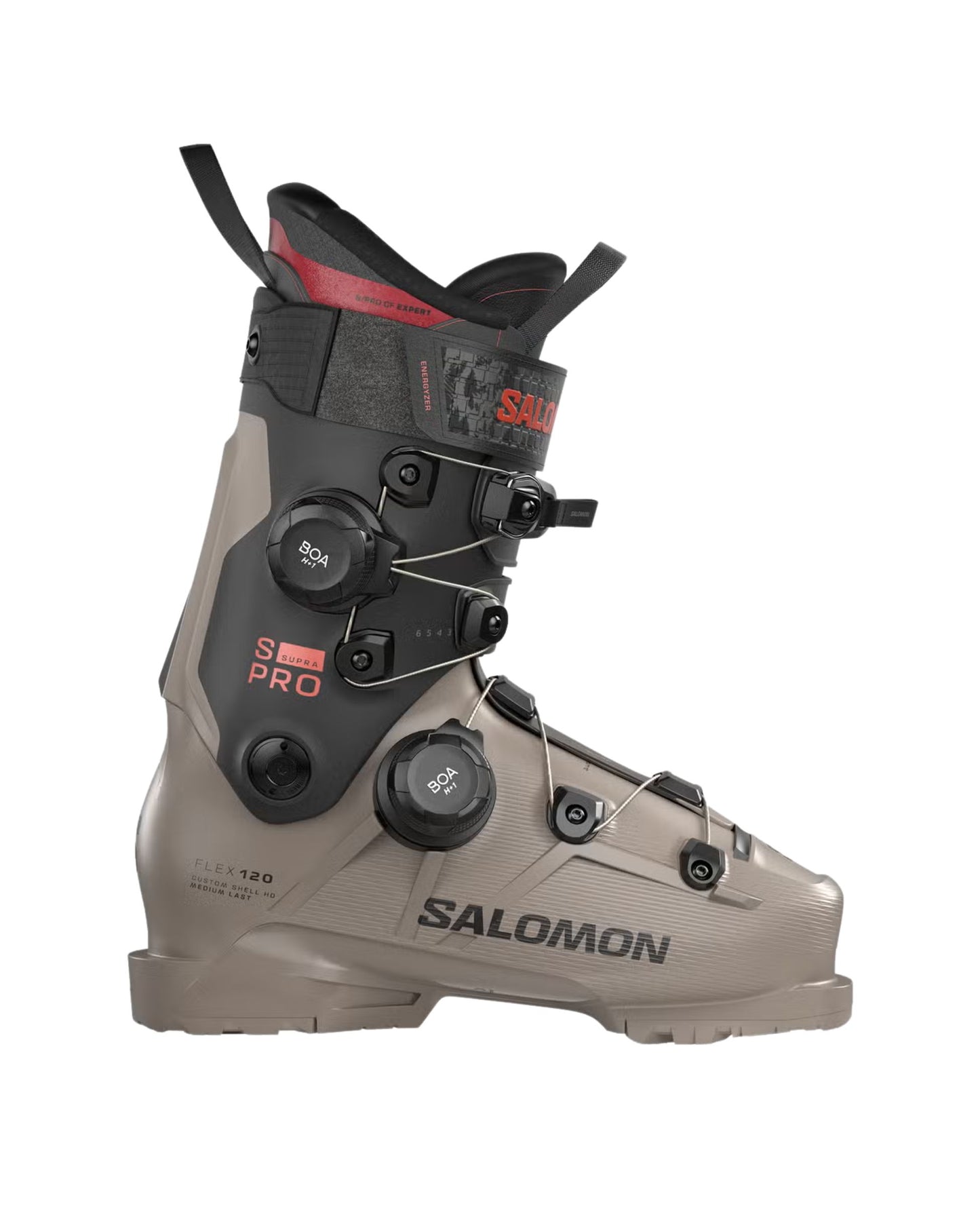 Salomon S/Pro Supra Dual BOA 120 Men's Ski Boots - Roasted Cashew