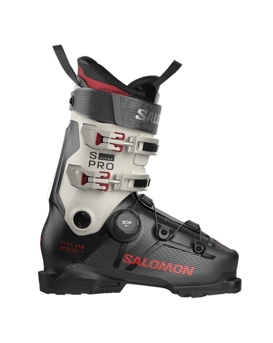 Salomon S/Pro Supra S BOA 110 Men's Ski Boots - Black / Gray Aurora / Samba Met.