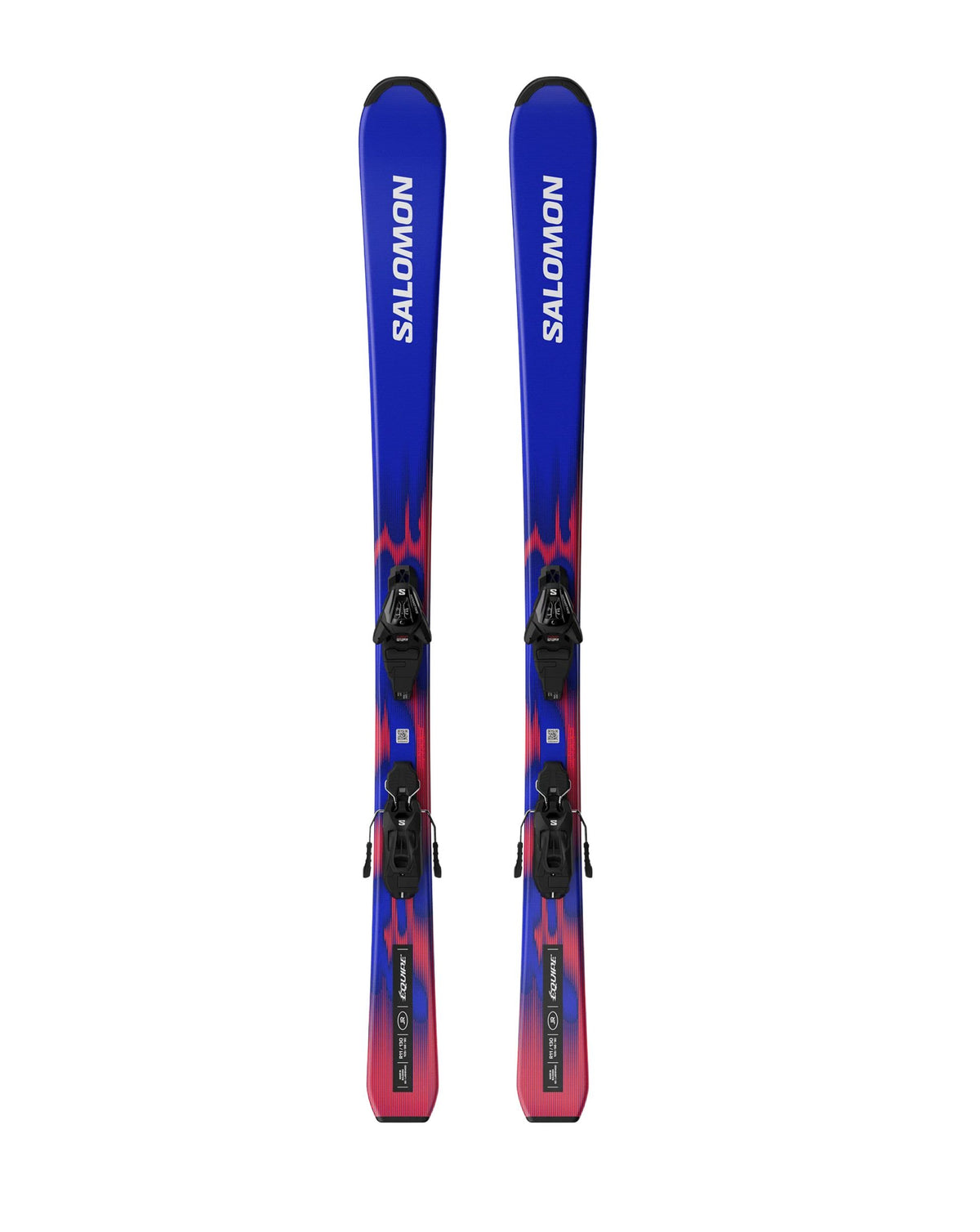 Salomon Equipe M Junior Skis+ L6 GW - Race Blue/Equipe Red