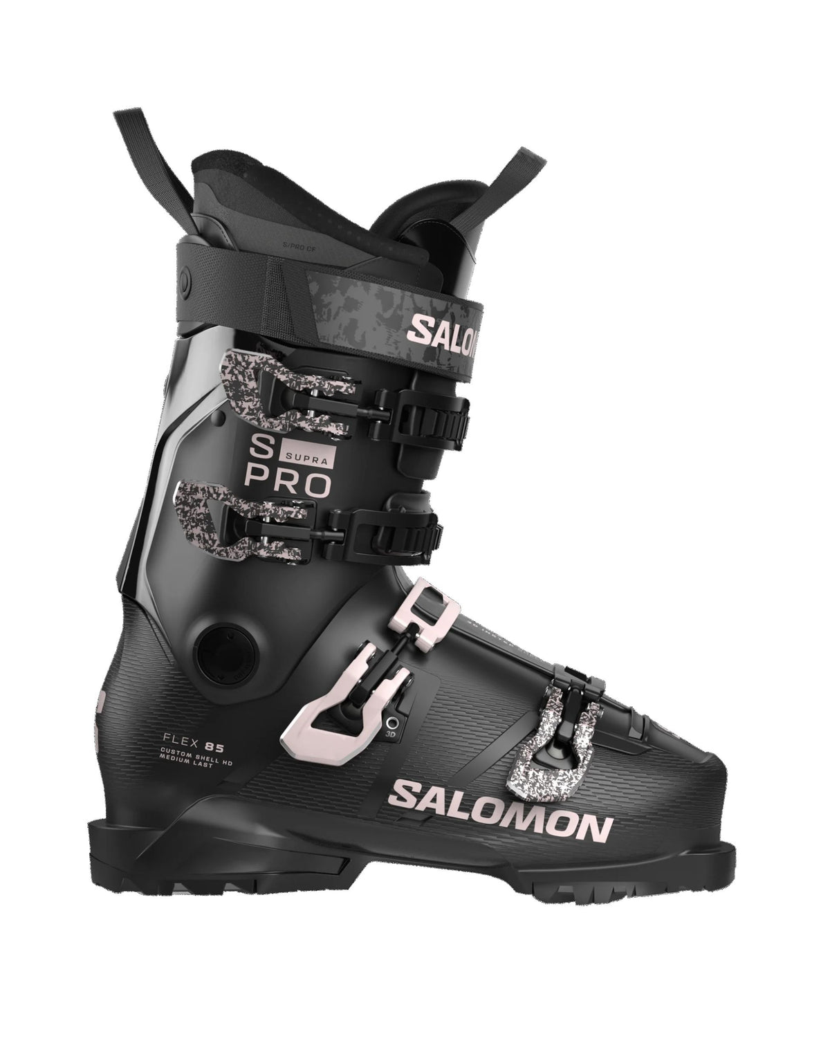 Salomon S/Pro Supra 85 Women's Ski Boots - Black/Black/Lilac