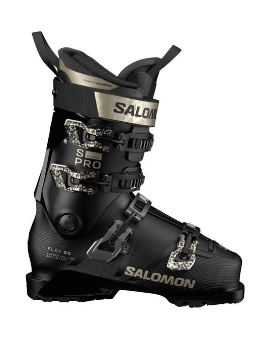 Salomon S/Pro Supra 95 Women's Ski Boots - Black/Black/Dark Grey