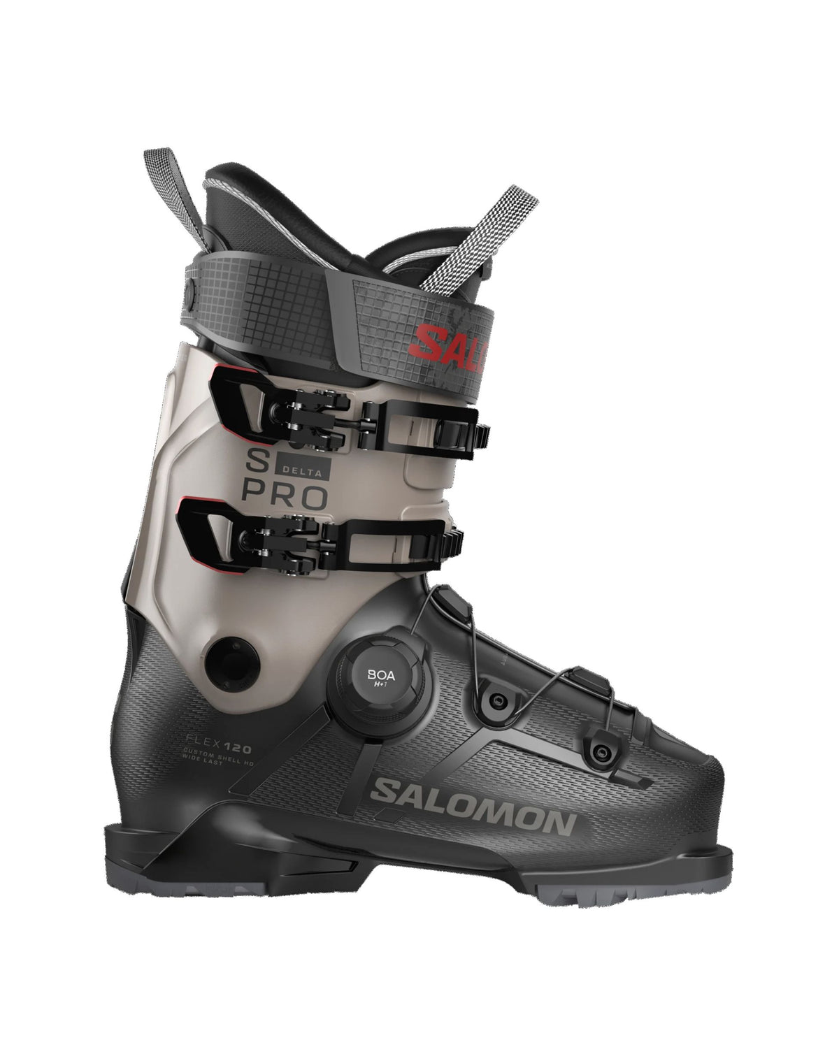 Salomon S/Pro Delta BOA 120 Men's Ski Boots - Black/Roasted Cashew