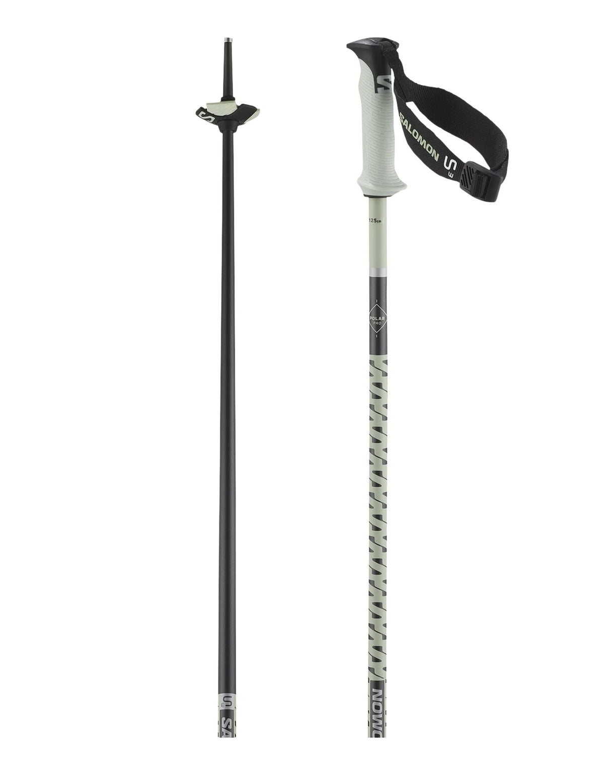 Salomon Polar Pro S3 Poles -White Moss