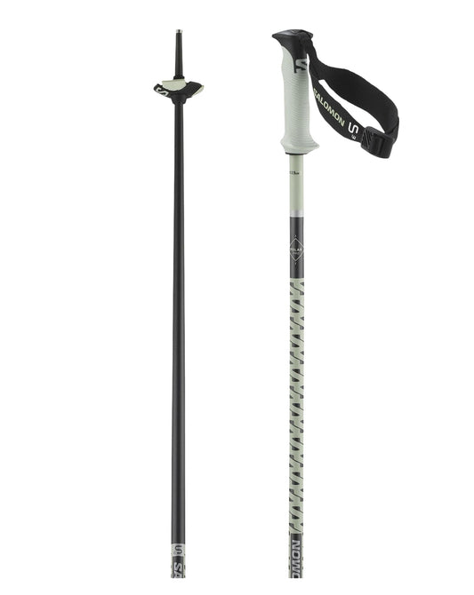 Salomon Polar Pro S3 Poles -White Moss