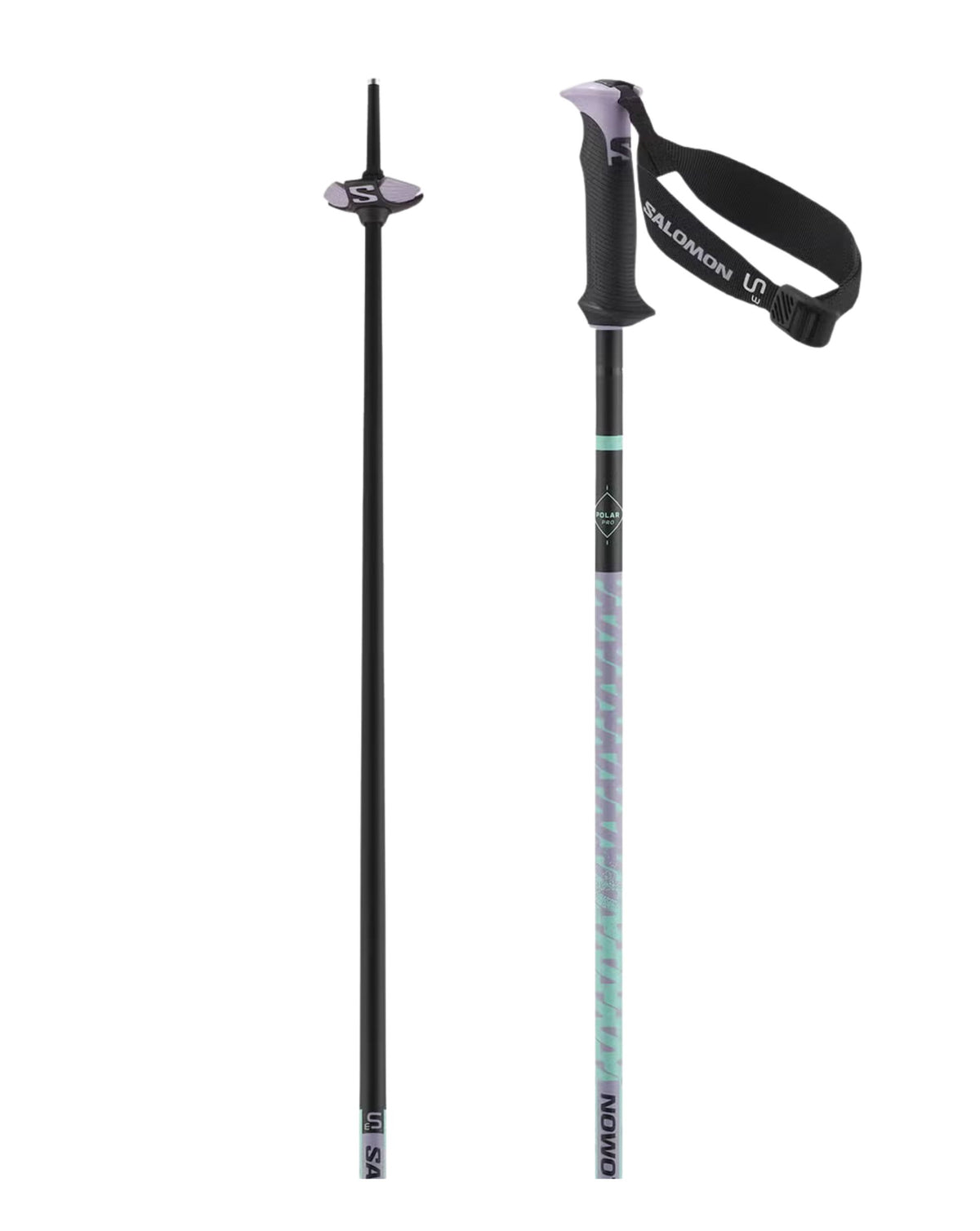 Salomon Polar Pro S3 Ski Poles -Lilac