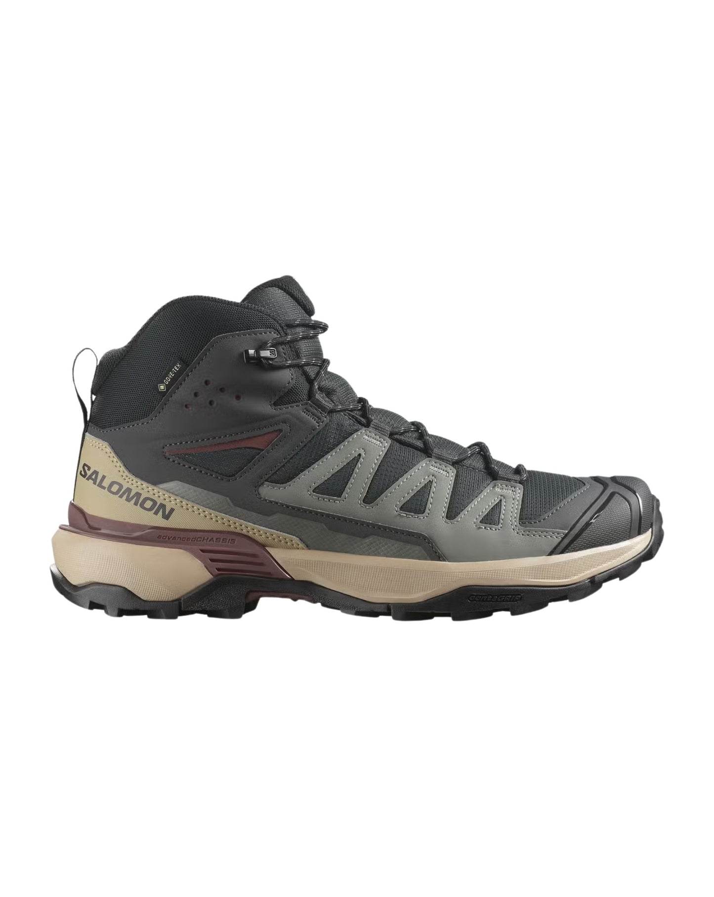 Salomon Men's X Ultra 360 Mid GTX - Phantom/Desert Tan