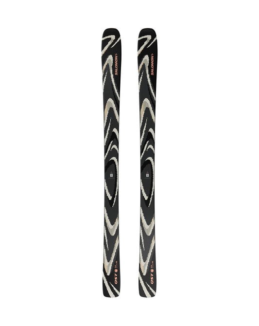 Salomon QST 94 Men's Skis - Black/Almond Milk