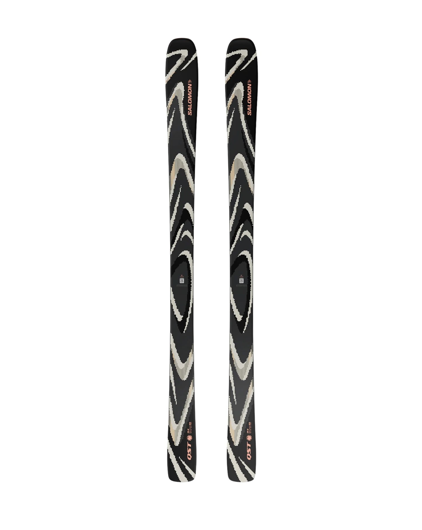 Salomon QST 94 Men's Skis - Black/Almond Milk