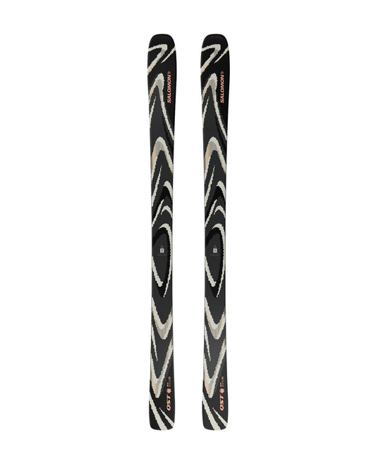 Salomon QST 94 Men's Skis - Black/Almond Milk