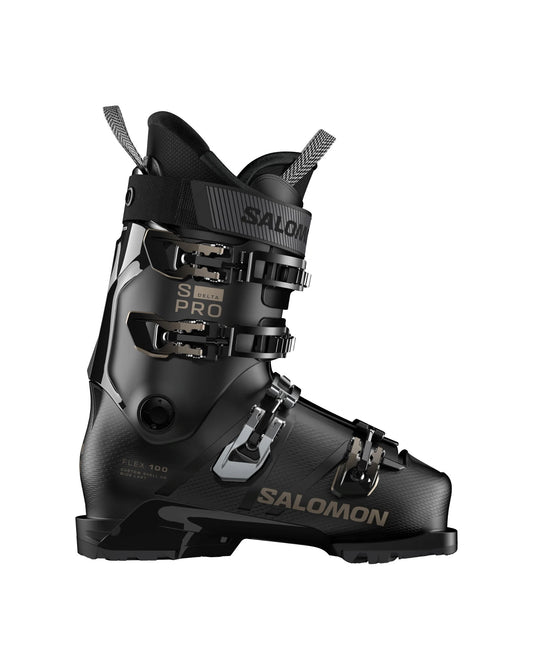 Salomon S/Pro Delta 100 Men's Ski Boots - Black/Black