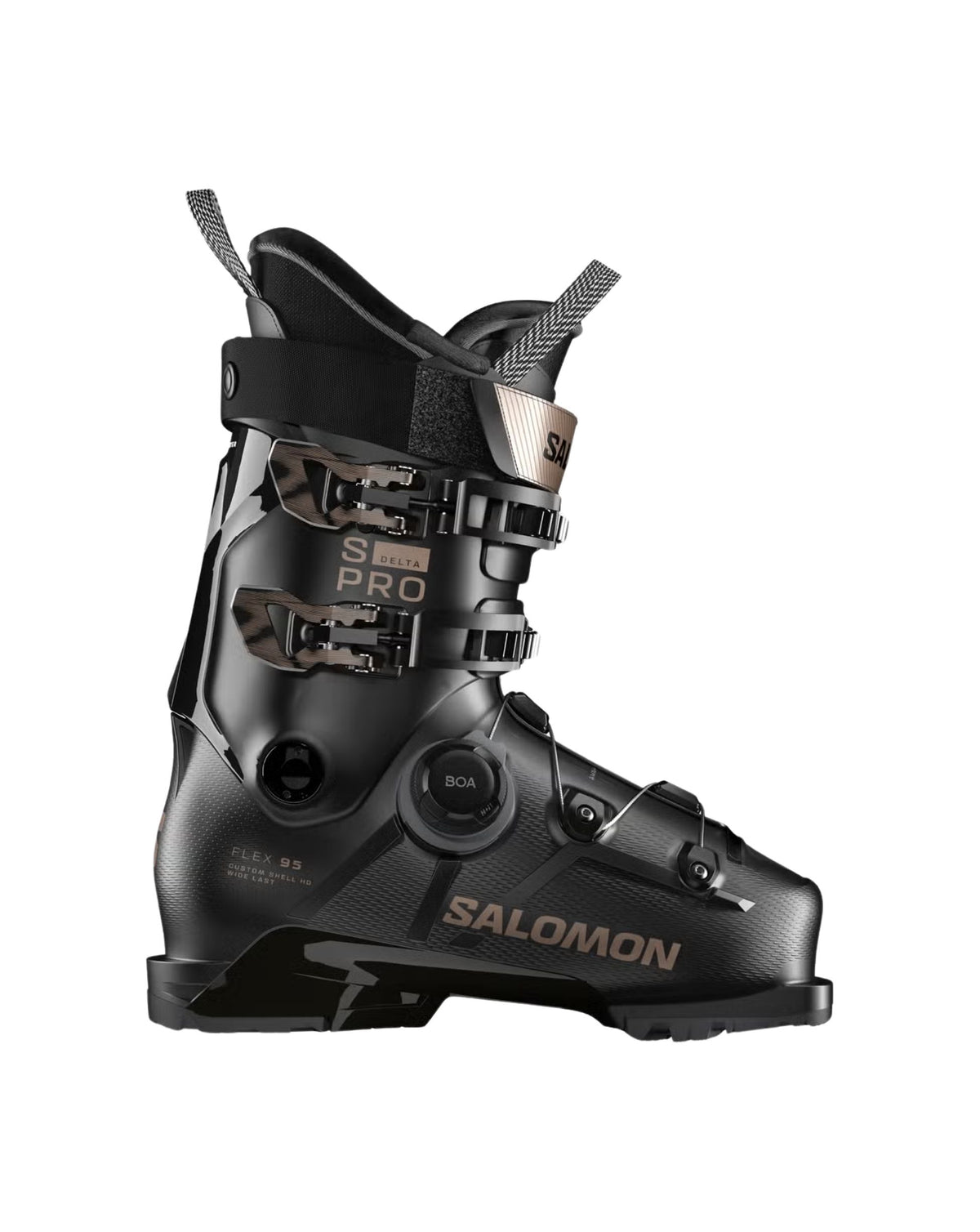 Salomon Delta BOA 95 Women's Ski Boots - Black/Pink