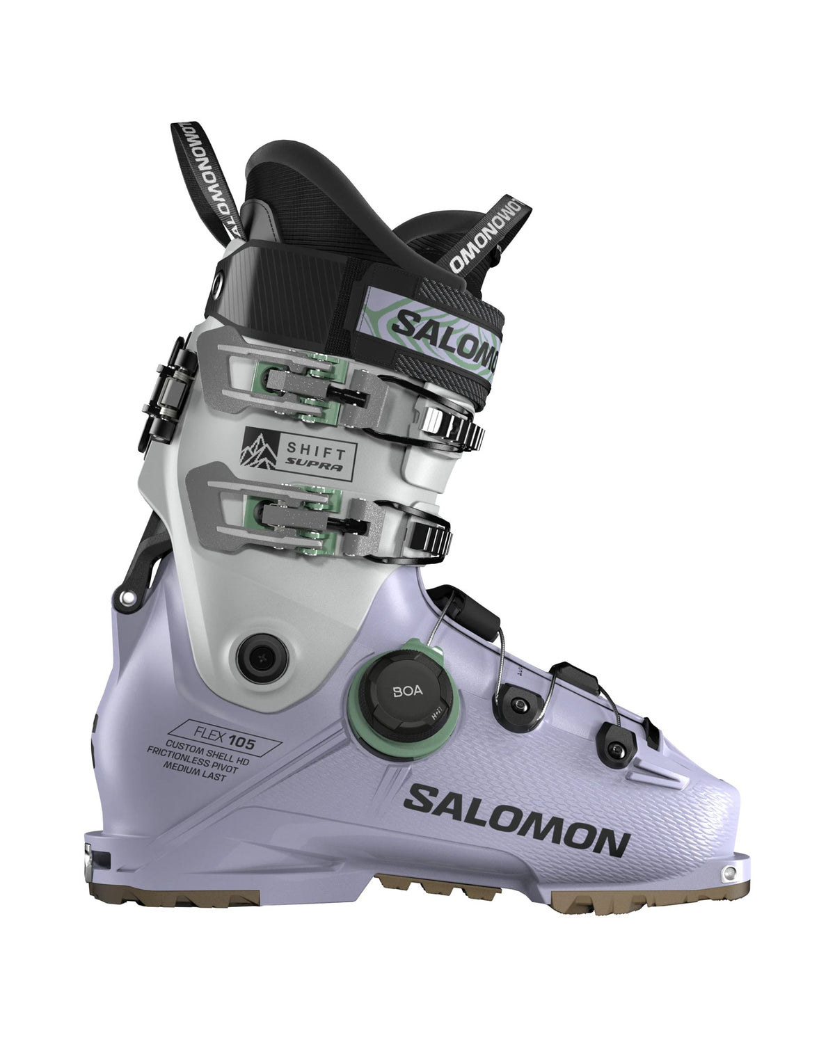 Salomon Shift Supra BOA 105 Women's Ski Boots - Cosmic Sky
