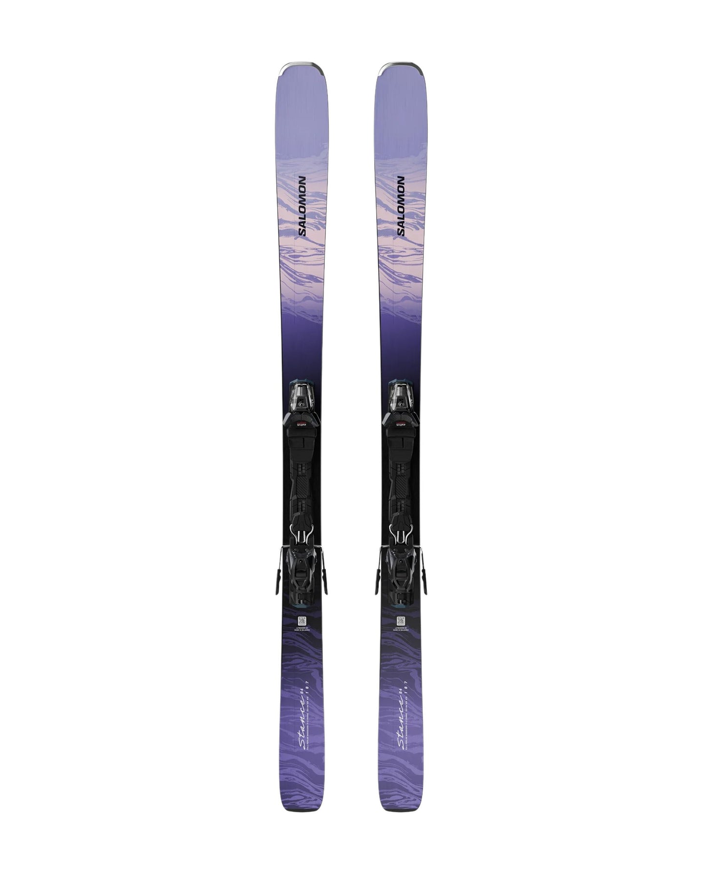 Salomon Stance 84 Women's Skis + M11 - Sweet Lavender