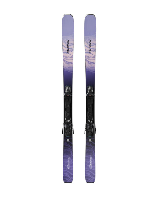 Salomon Stance 84 Women's Skis + M11 - Sweet Lavender