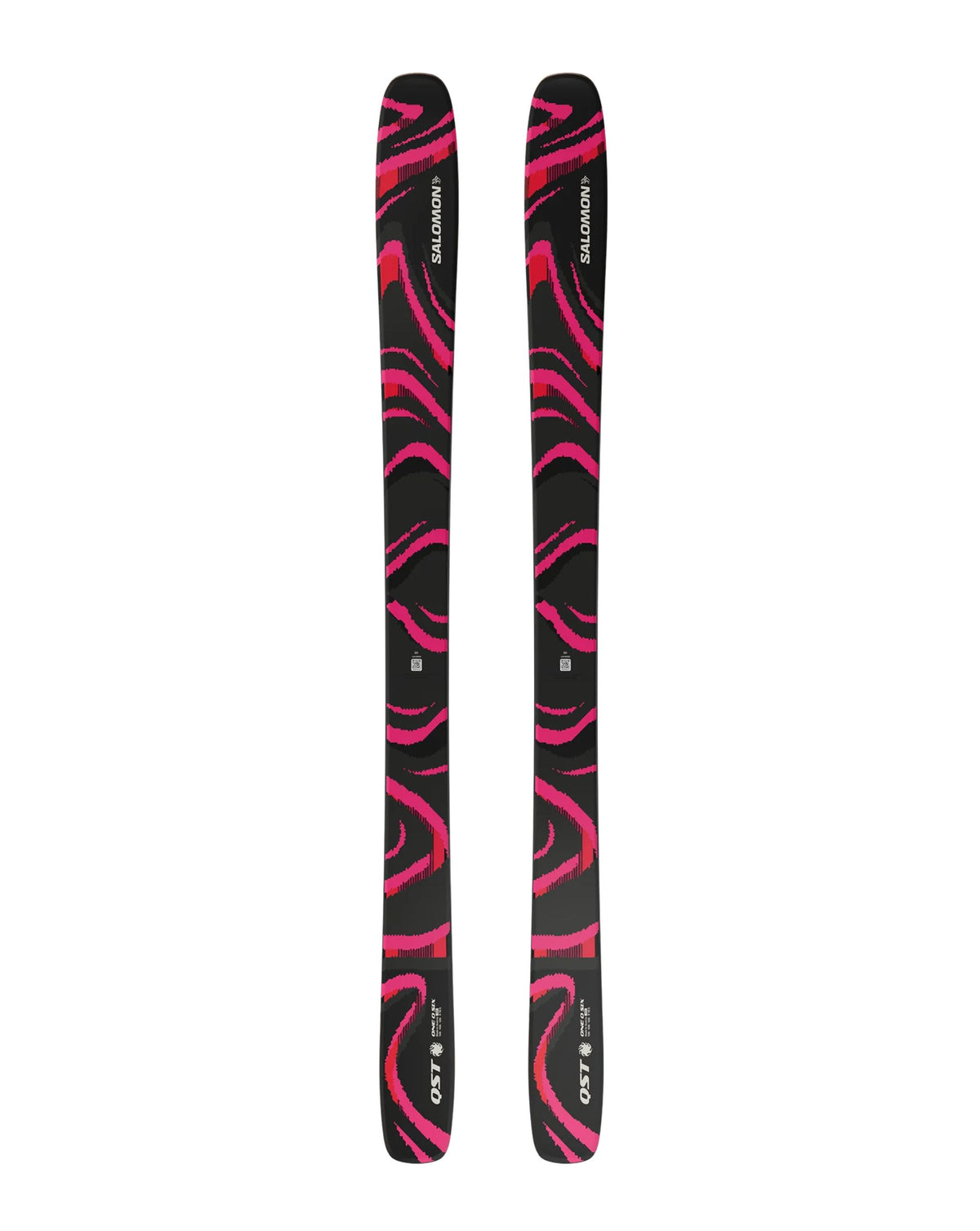 Salomon QST 106 Men's Skis - Black/Equipe Red