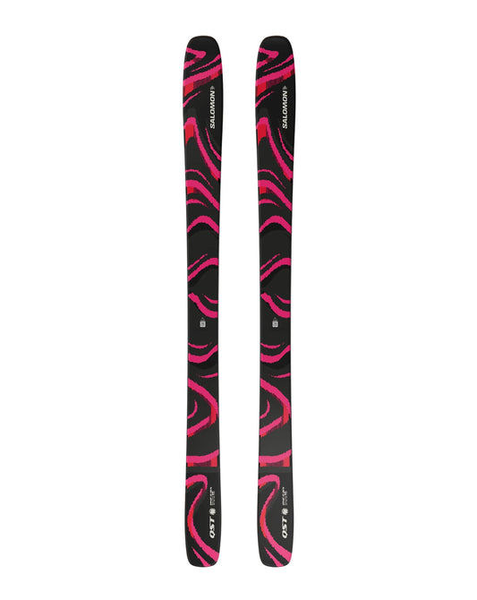 Salomon QST 106 Men's Skis - Black/Equipe Red