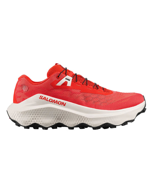 Salomon Men's Ultra Glide 4 - Fiery Red/ Vanilla / Black