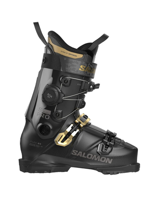 Salomon S/Pro Alpha C BOA 95 Women's Ski Boots - Black/Gold