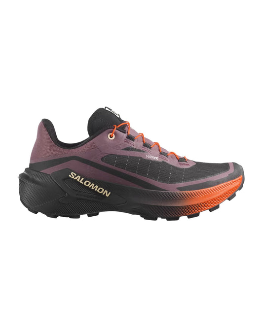 Salomon Women's Genesis 2 - Huckle/Blk/RedOrg