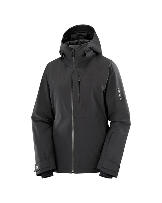 Salomon Highland Women's Ski Jacket - Deep Black