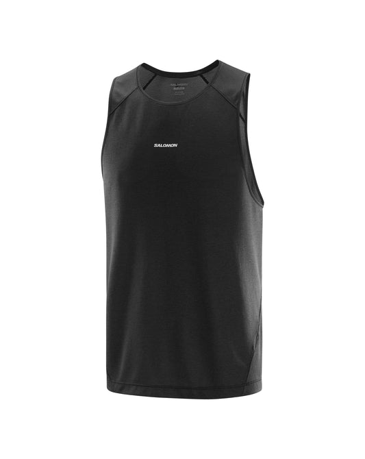 Salomon Men's SHAKEout Core Tank - Deep Black