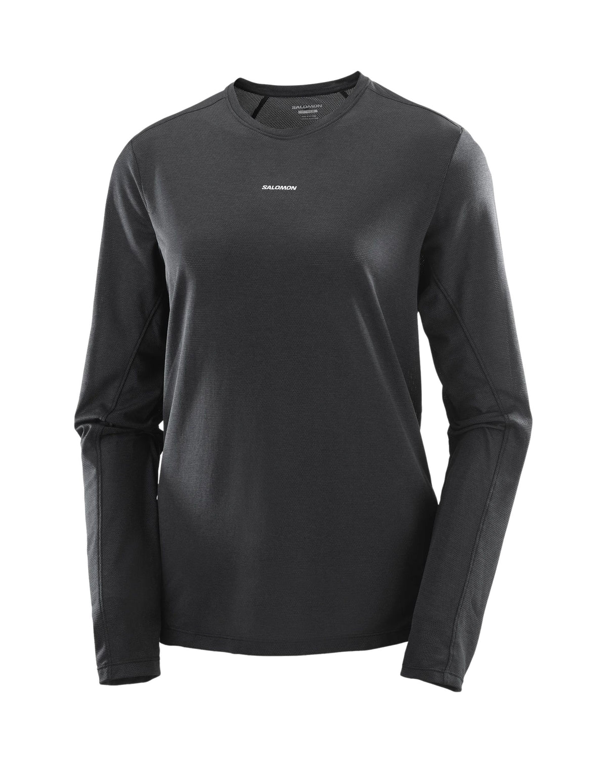 Salomon Women's SHKout Core LS Tee - Deep Black