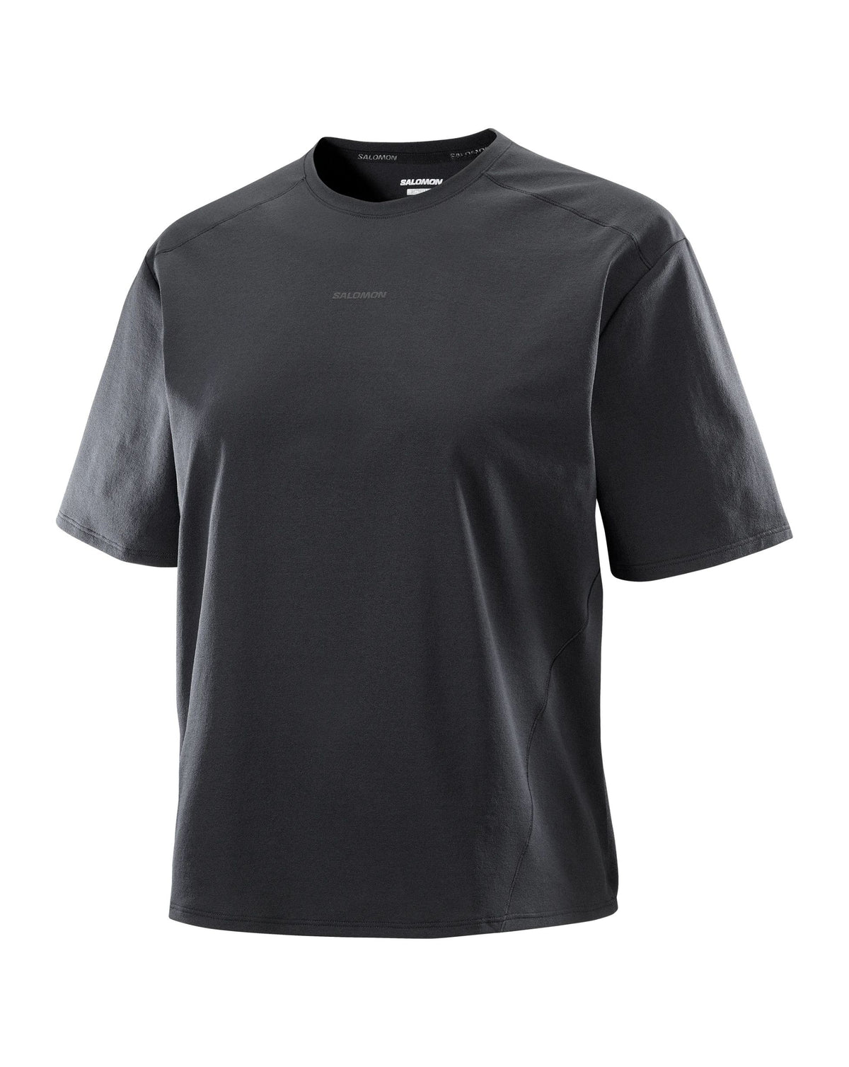 Salomon Women's Trackline Short Sleeve -Deep Black