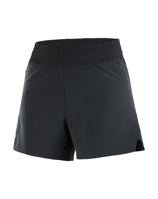 Salomon Women's SHKout Core Shorts 4" - Deep Black