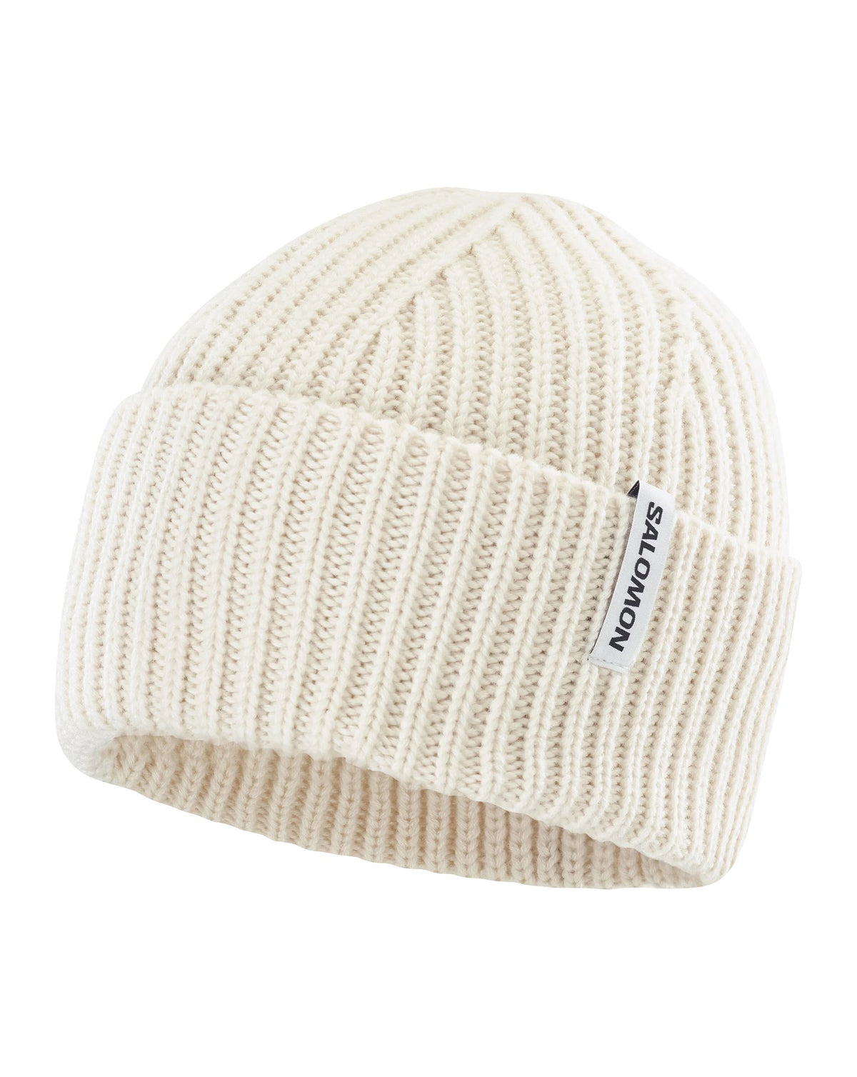Salomon Unisex Snowbird Beanie -Whisper White