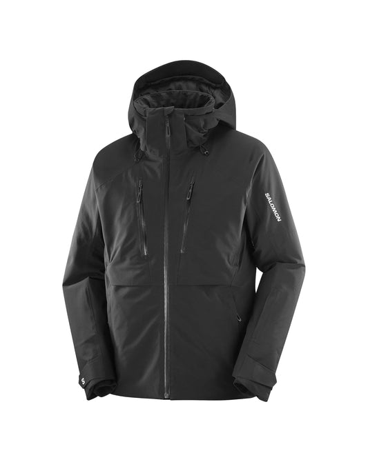 Salomon Brilliant 2.0 Men's Ski Jacket -Deep Black