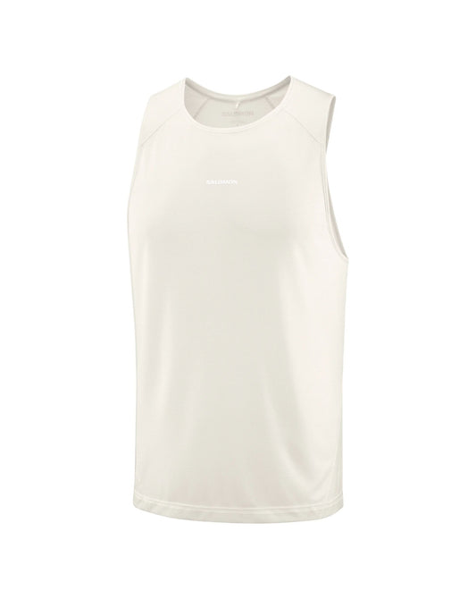 Salomon Men's SHAKEout Core Tank - Whisper White