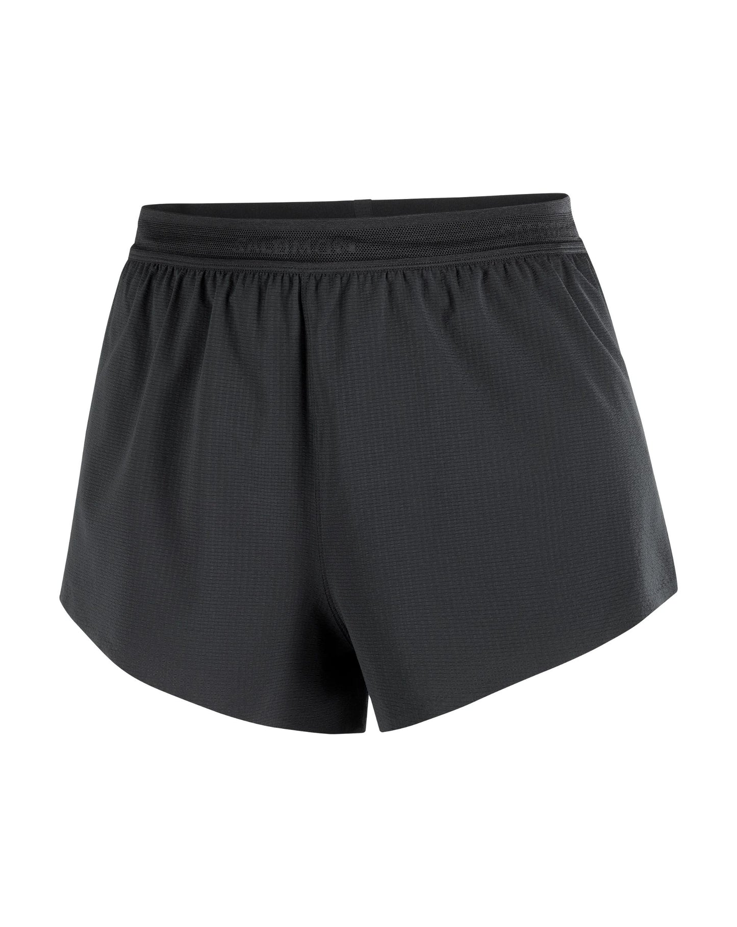Salomon Women's Sense Aero Split 3" Shorts - Deep Black