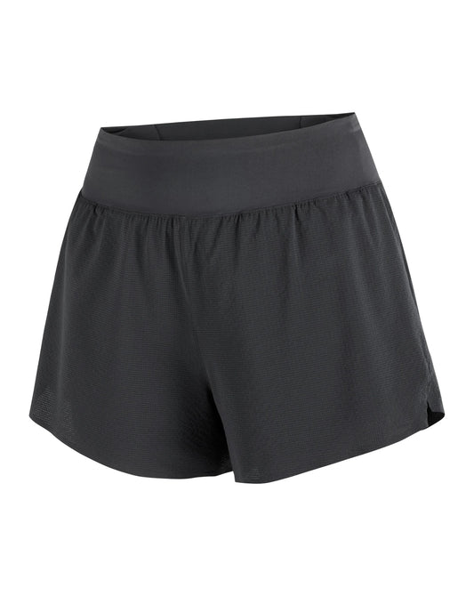 Salomon Women's Sense Aero Stow 4" Shorts - Deep Black