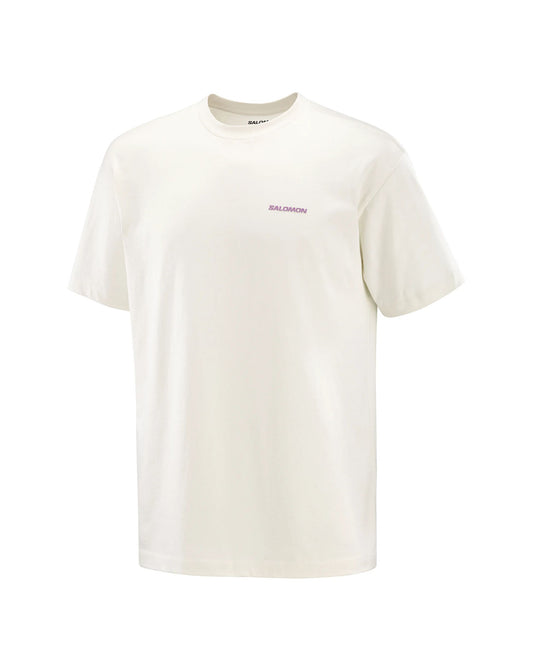 Salomon Men's Wild Rays Short Sleeve Tee - Whisper White