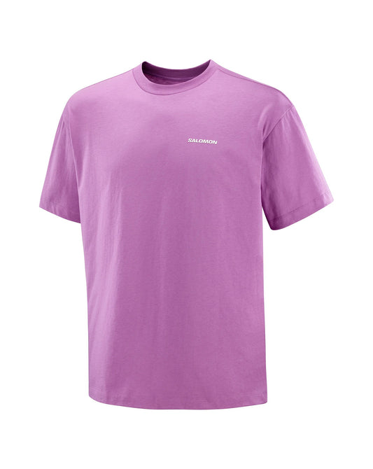 Salomon Men's Wild Rays Short Sleeve Tee - Iris Orchid