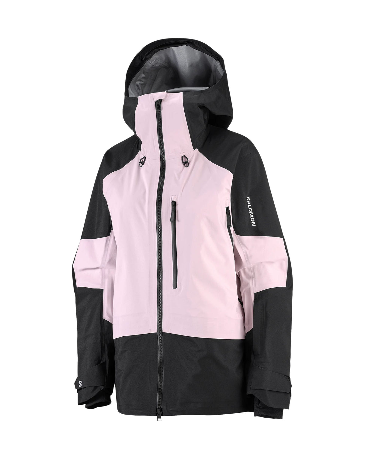 Salomon Moon Patrol GTX Women's Ski Jacket - Icy Pink/Deep Black