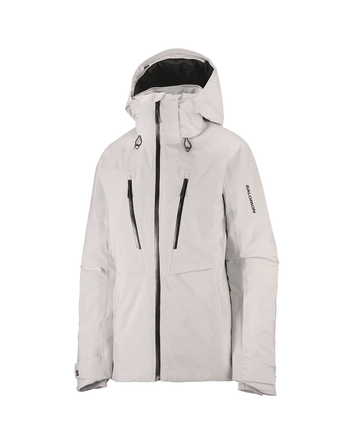 Salomon Brilliant 2.0 Women's Ski Jacket -Silver Cloud