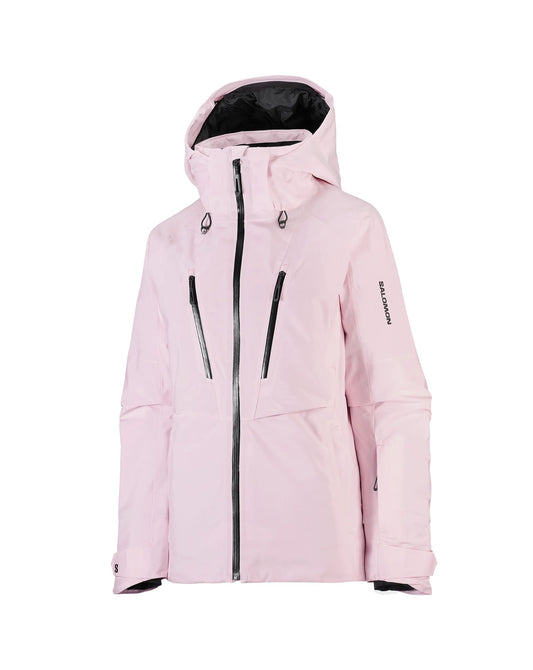 Salomon Brilliant 2.0 Women's Ski Jacket -Icy Pink
