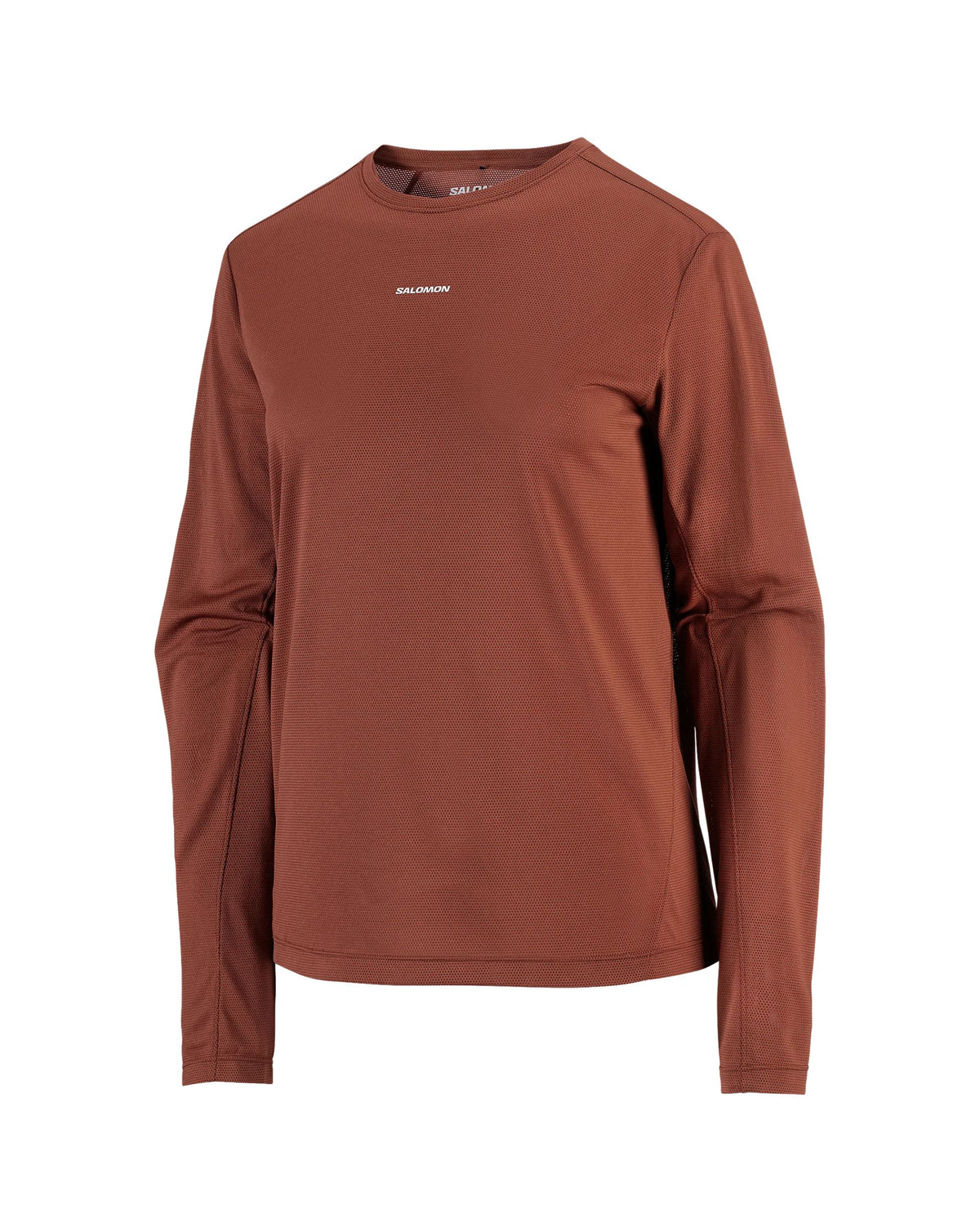 Salomon Women's SHKout Core LS Tee - Burnt Umber