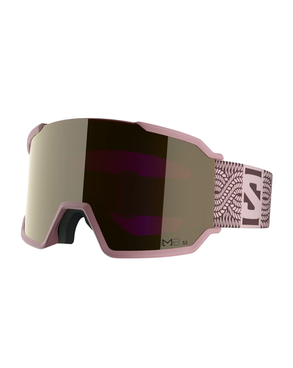 Salomon S/View 3 Sigma Ski Goggles - Pink/Black Gold