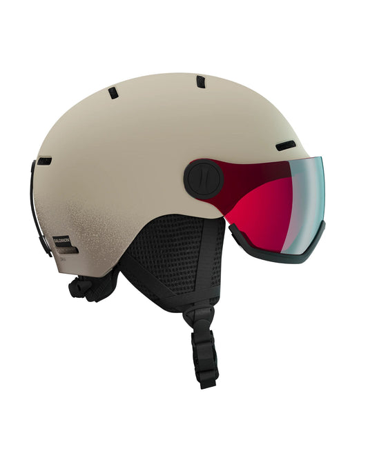 Salomon Orka Visor Junior Ski Helmet - Rainy Day